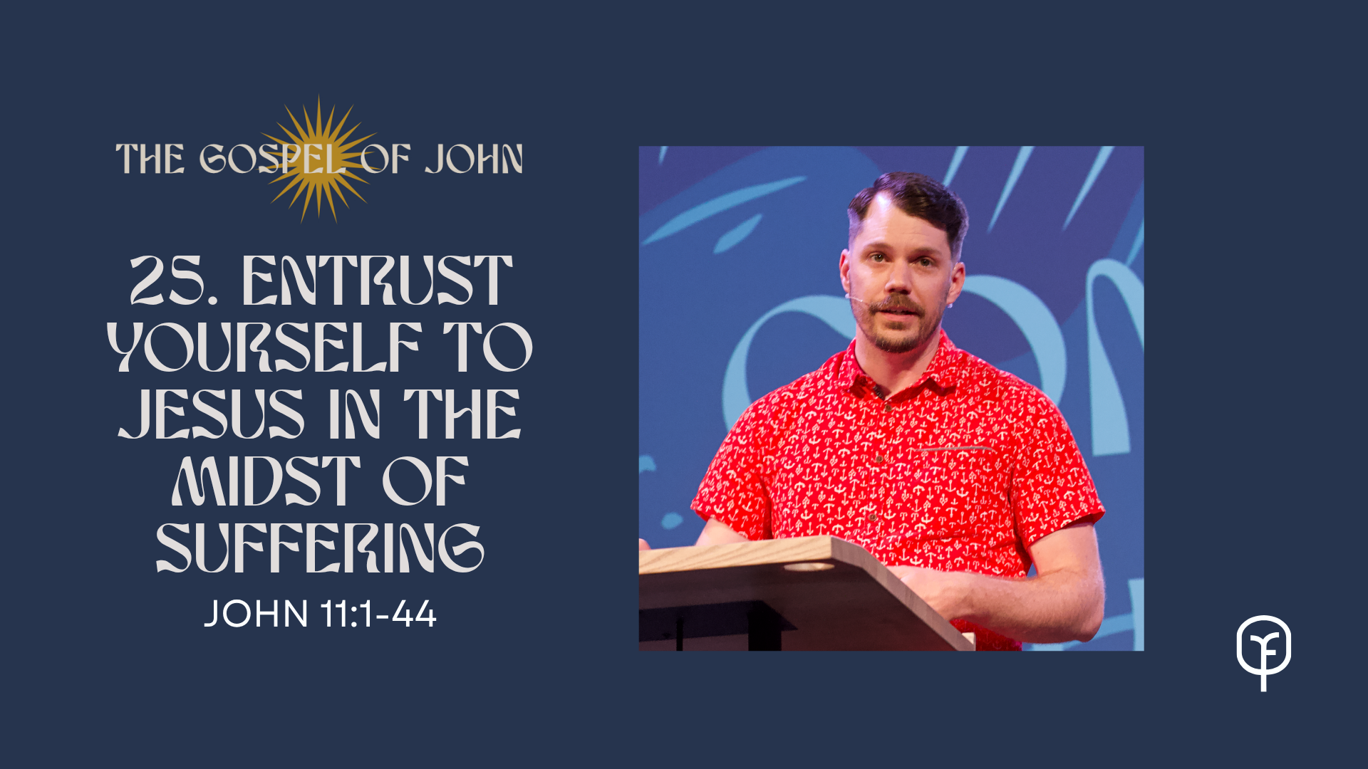 Entrust Yourself to Jesus in the Midst of Suffering