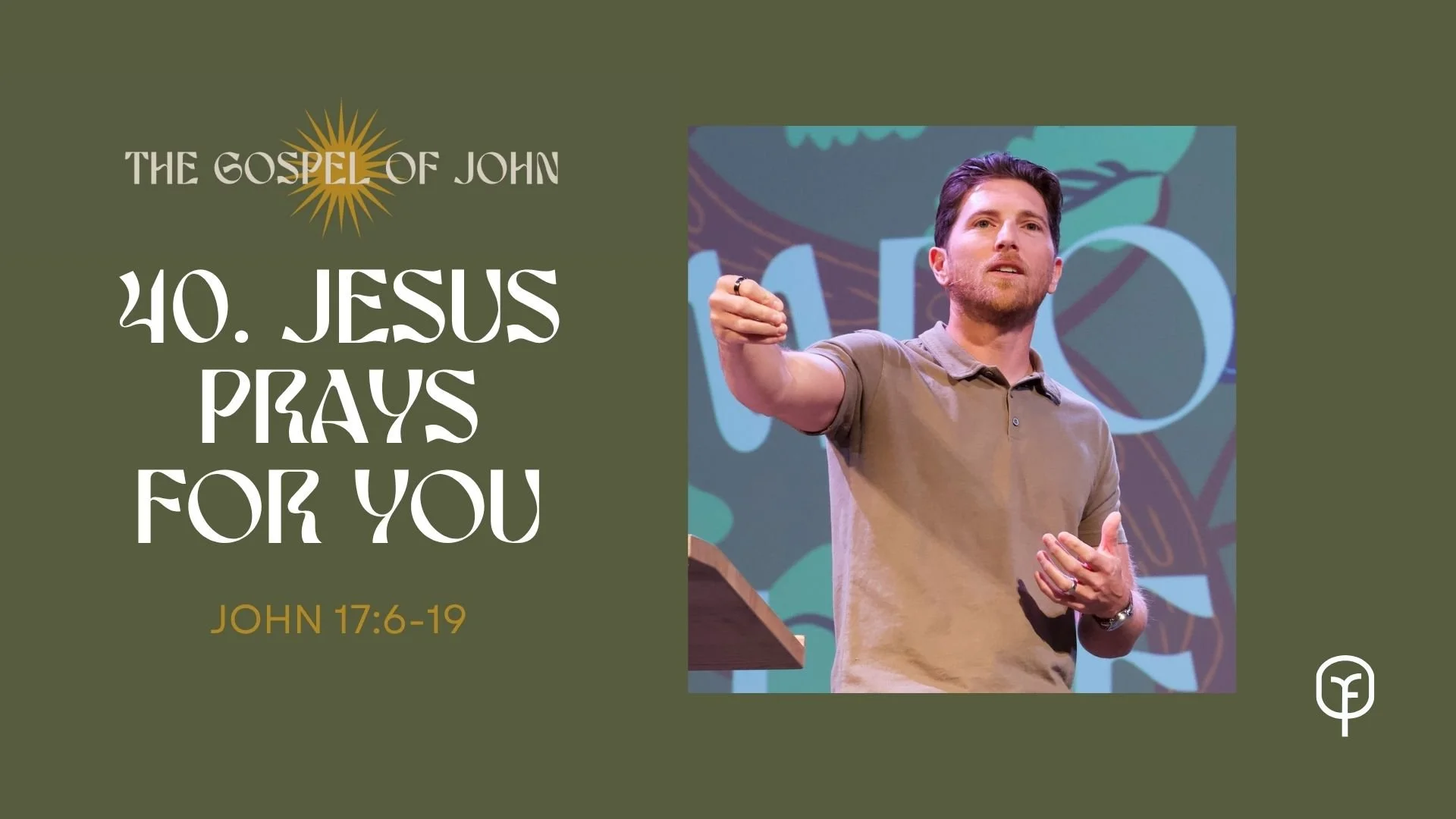 Jesus Prays For You