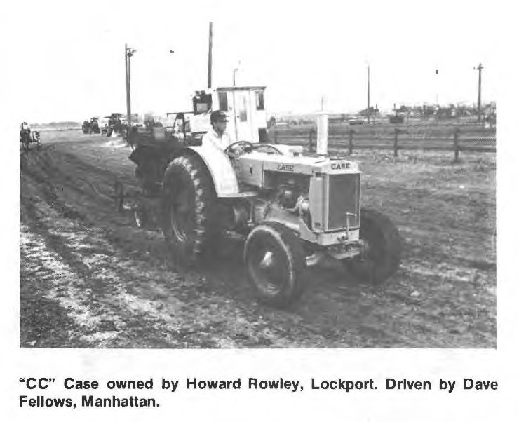 Flashback to a &quot;CC&quot; Case owned by Howard Rowley of Lockport, IL. Driven by Dave Fellows of Manhattan, IL. This photo is from our 1976 show book.

#WillCountyThresh #FarmLife #tractorhistory #farmshow #antiquemachinery #antiquemachine #antiq