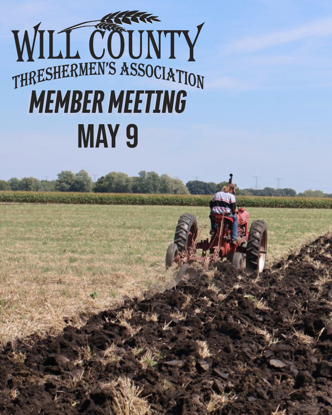 Our next meeting is Thursday, May 9th at 7:00pm. 
Location: Wilton Center Federated Church. 🌾 
WCTA holds monthly member meetings to discuss:
Association status
Upcoming events
Opportunities for members to get involved
Community news
and more!
🌾
Wo