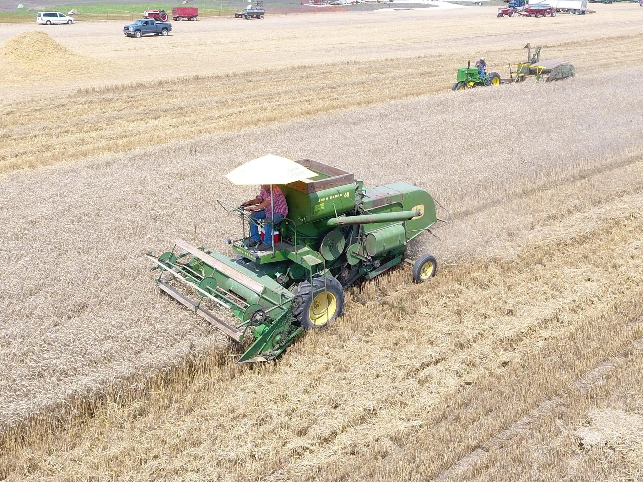 WCTA Fieldwork Demonstrations with Antique Machines