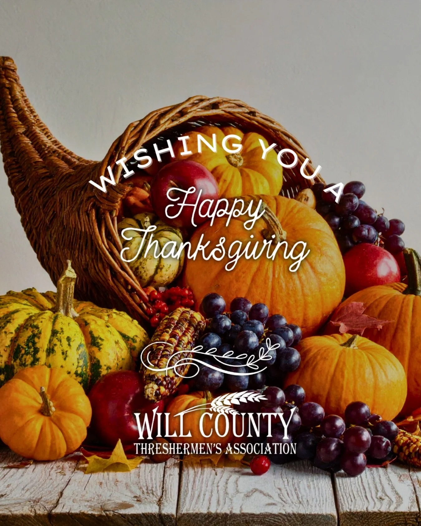Happy Thanksgiving from the Will County Threshermen&rsquo;s Association!
From our WCTA family to yours, may your day be filled with good company, shared memories, and appreciation for the roots and traditions that connect us all.
Grateful for our mem