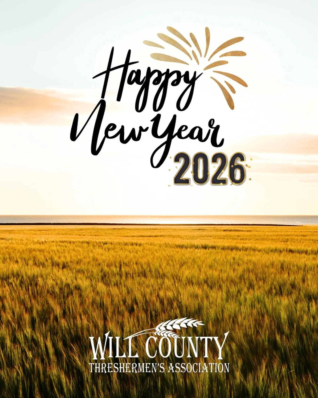 Wishing you a Happy New Year from the Will County Threshermen&rsquo;s Association! We're grateful for our members and community who made this year so special. We're excited to continue preserving our agricultural legacy and making more memories in 20
