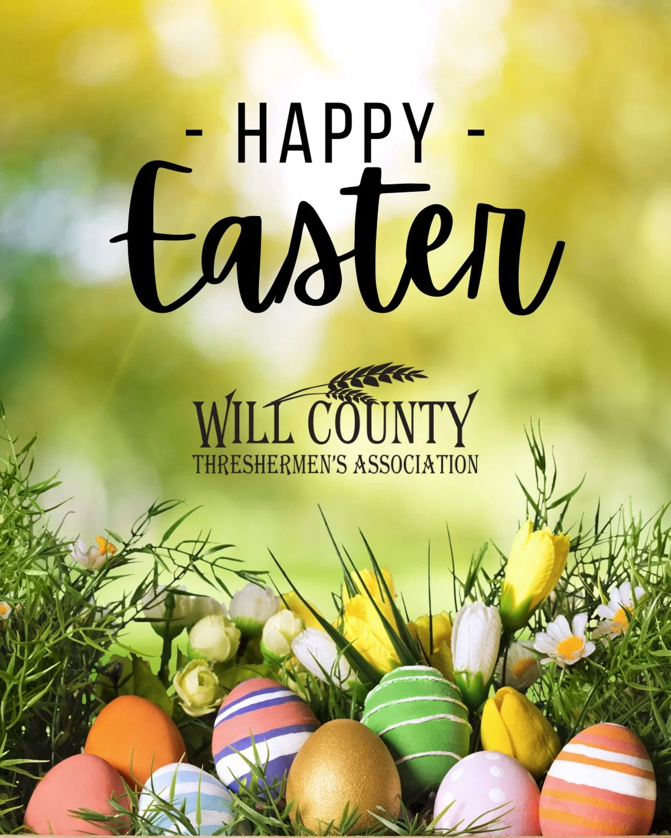 Wishing you and your family a Happy Easter. We hope you enjoy a wonderful day with loved ones.

#willcountythresh #happyeaster #farmlife