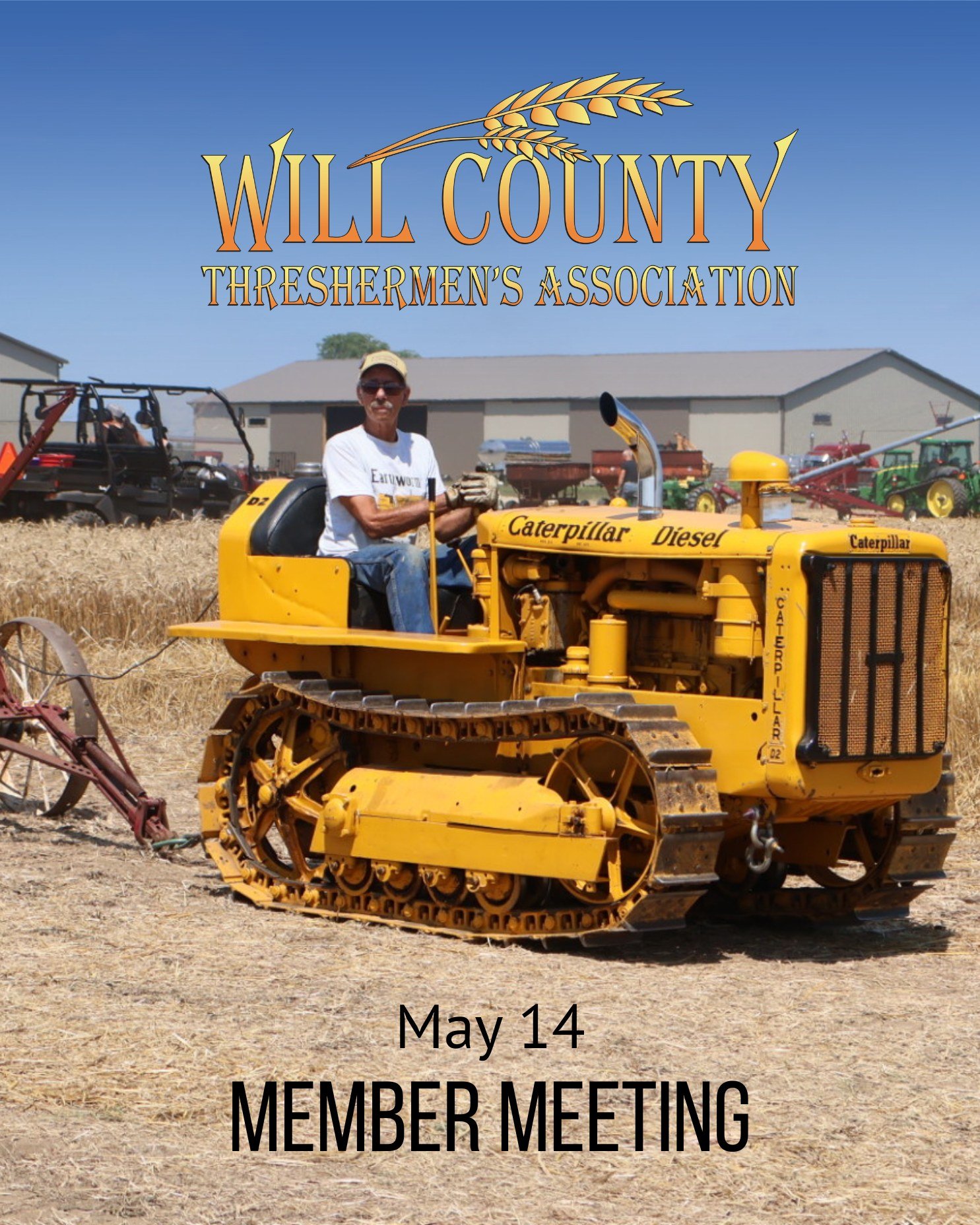 Our next member meeting will be on May 14th, 7PM at the Wilton Center Federated Church.
#Willcountythresh #nonprofitorganization
#farmlife #nonprofitorganizations