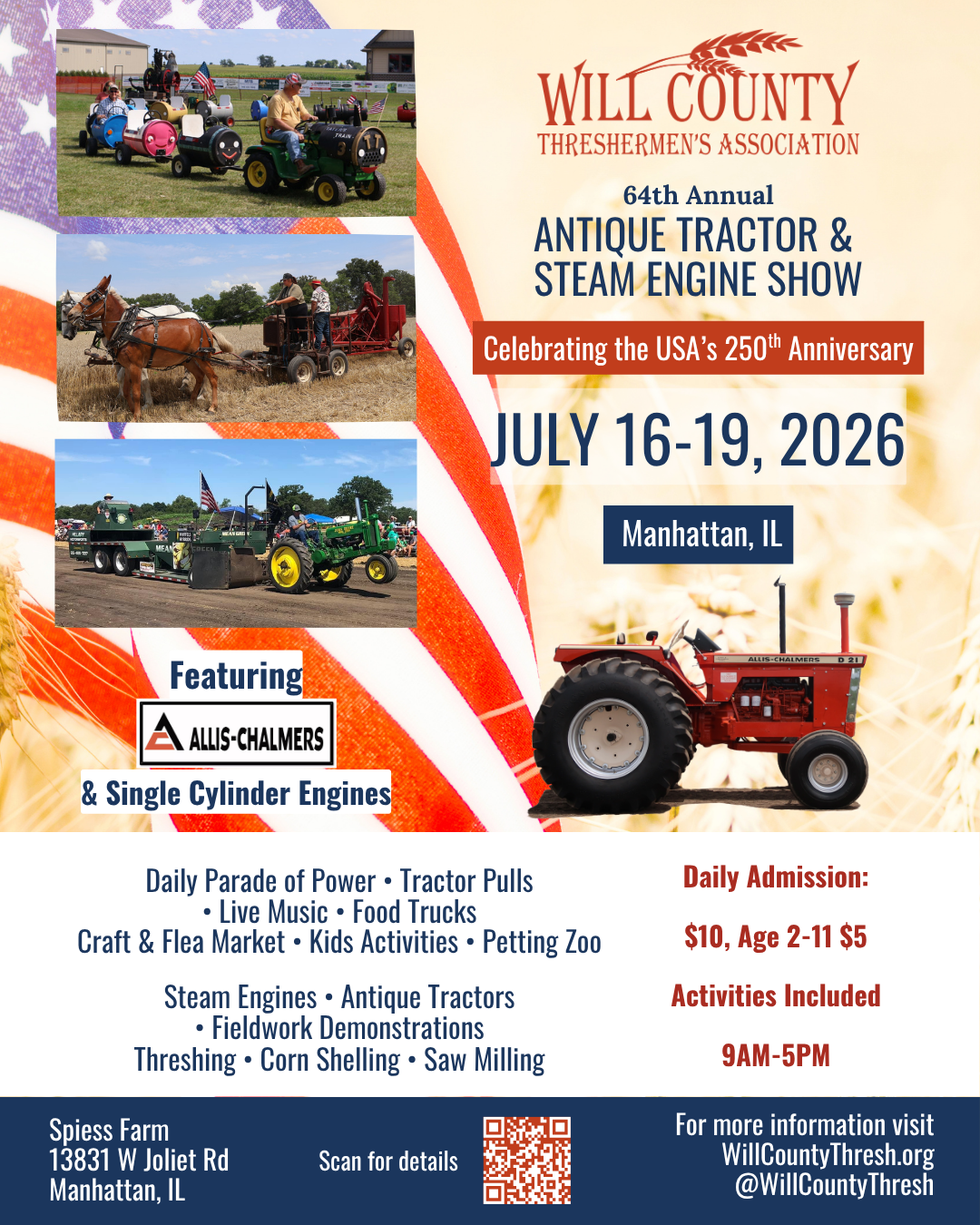Press Release: 64th Tractor &amp; Steam Engine Show