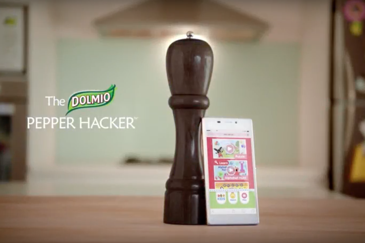 Dolmio backs up prank by putting the Pepper Hacker into production