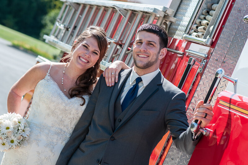 Polen Farm Wedding Photographer Dayton Ohio Firefighter Wedding