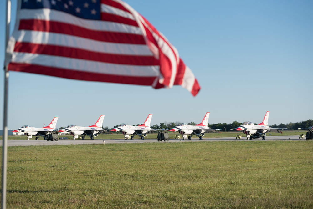 2017 Vectren Dayton Air Show Photography Air Force Thunderbirds Photos