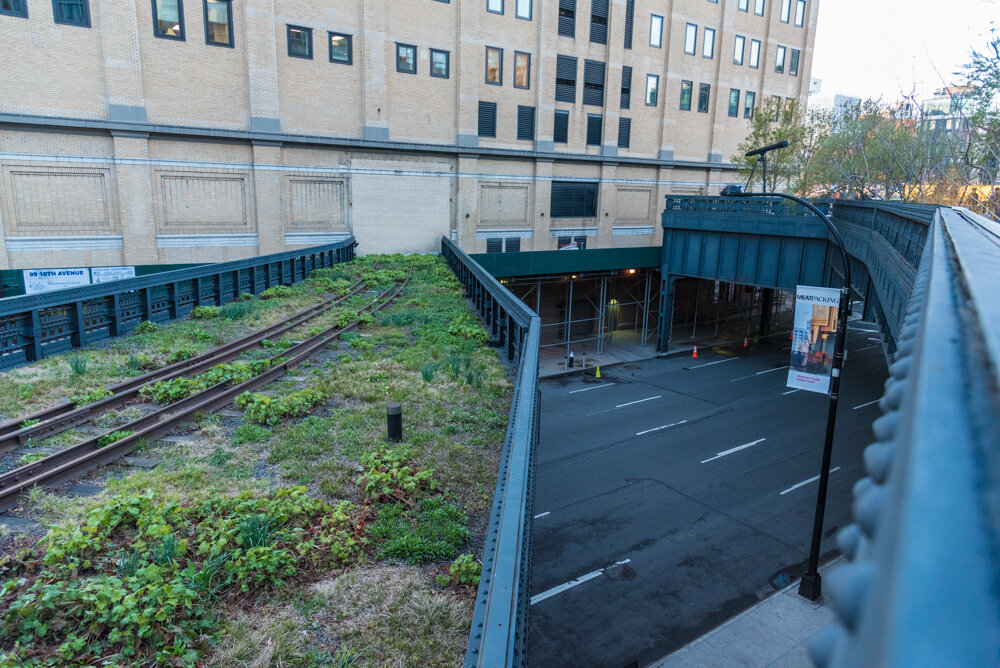 New York City's High Line Repurposed Railroad Tracks And Park