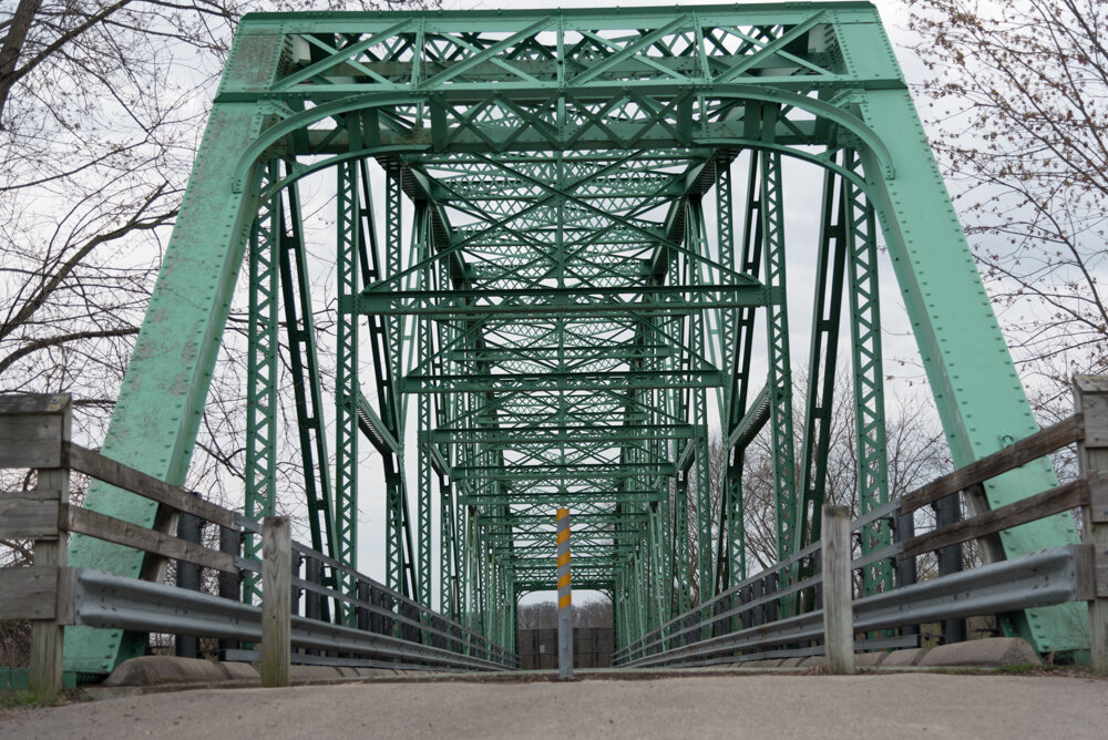 Abandoned Bridge In Dayton Now Part Of Bike Path Green