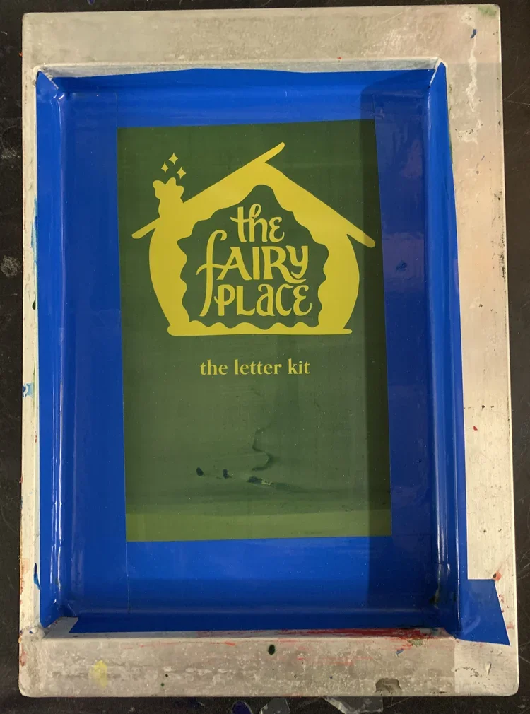 Screen for screen printing