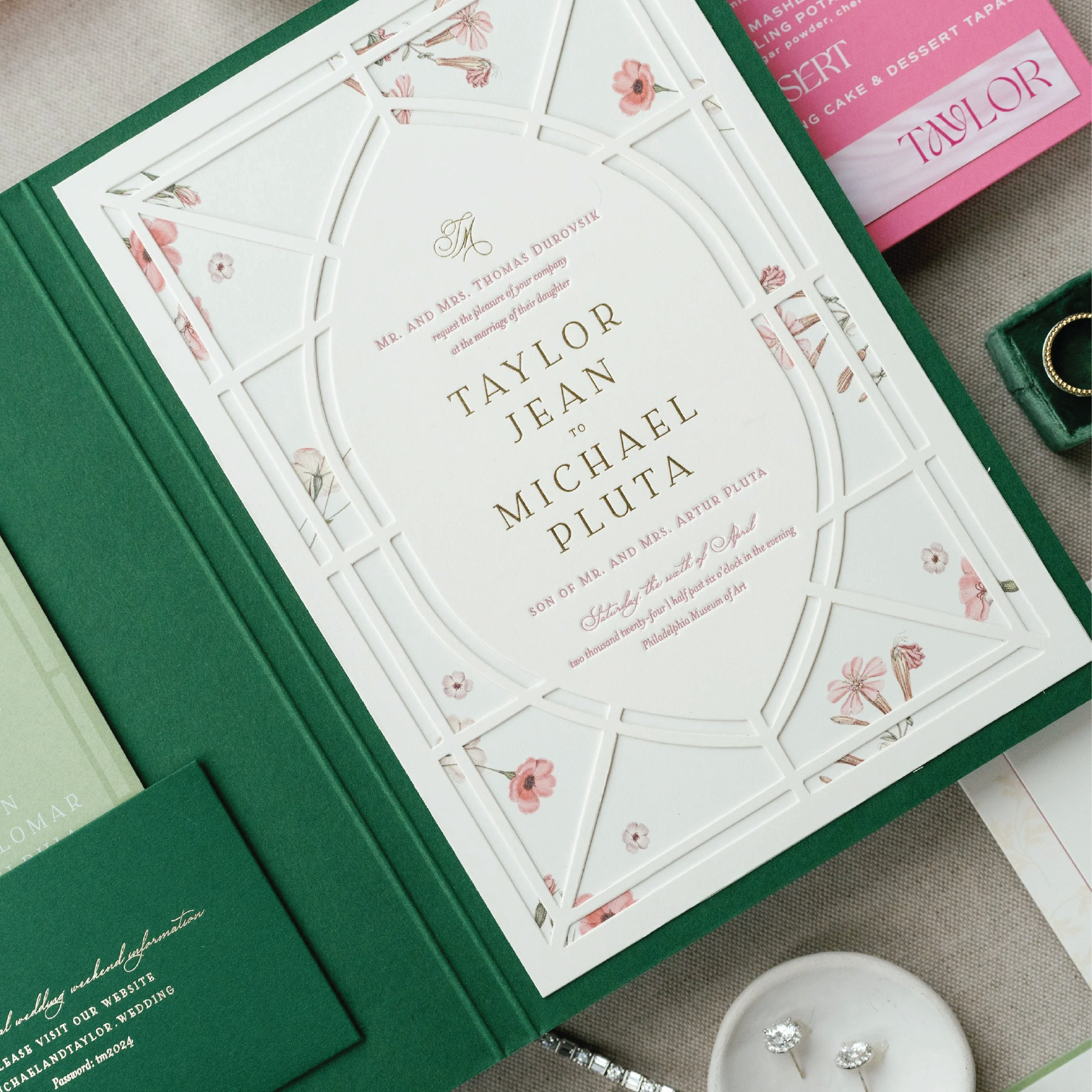 a magical museum wedding