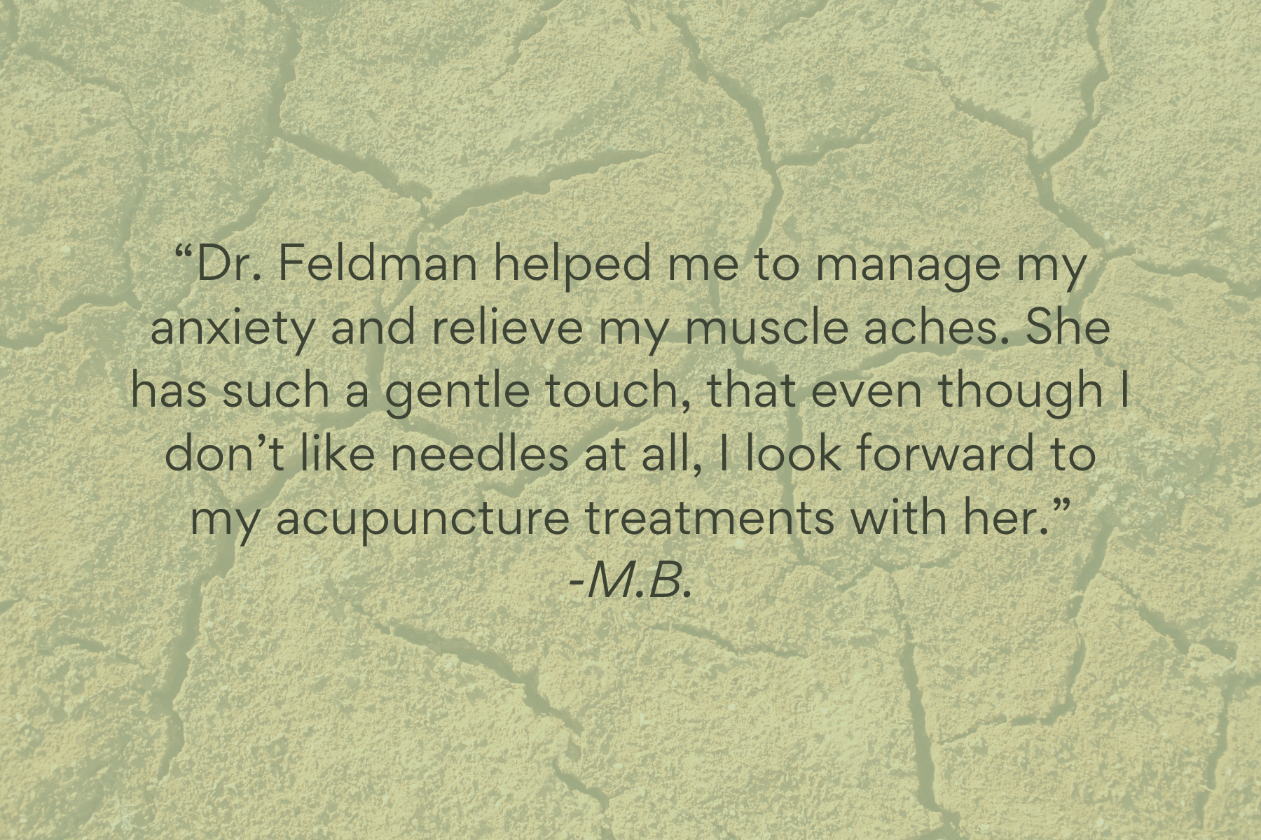 Patient Testimonial #7