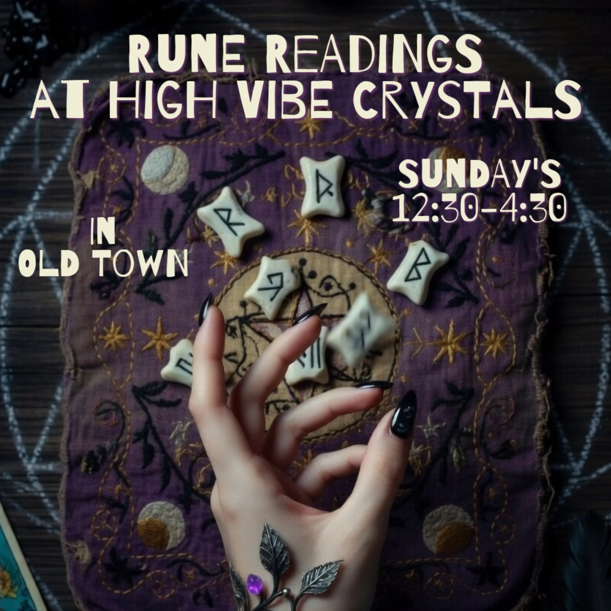 Rune Readings at High Vibe Crystals