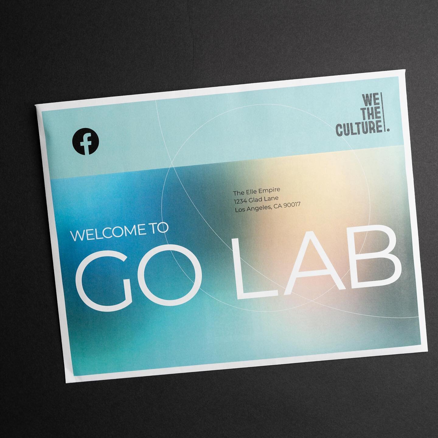 we were honored to create the welcome kits for the Go Lab Incubator for @wetheculture with @facebook 

#ExecutedByTheEmpire