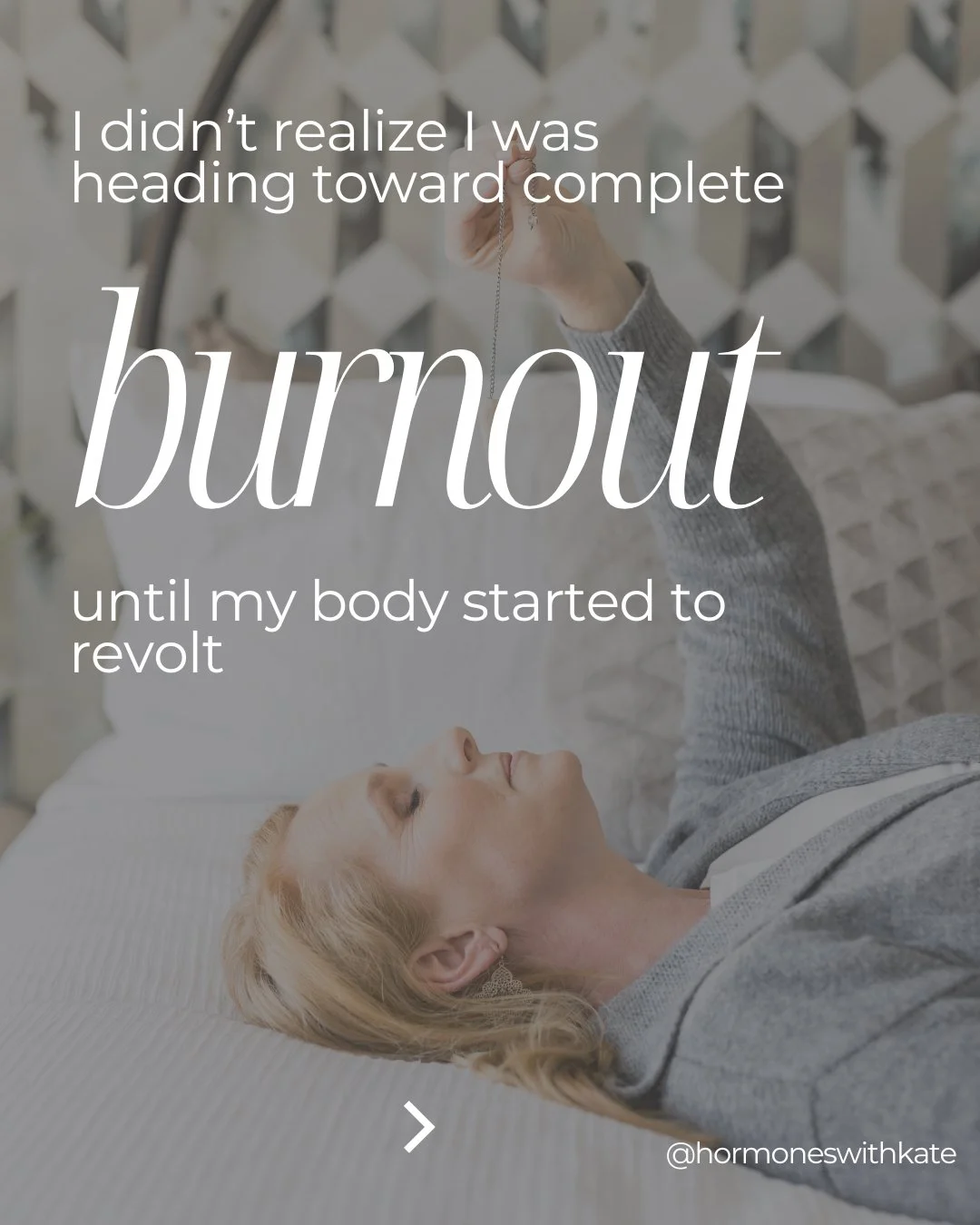 I didn't call it burnout. I called it "being 40." I called it "just mom life."

But here's what I actually was: postpartum at 40, navigating early perimenopause without knowing it, holding everyone together through pandemic chaos,