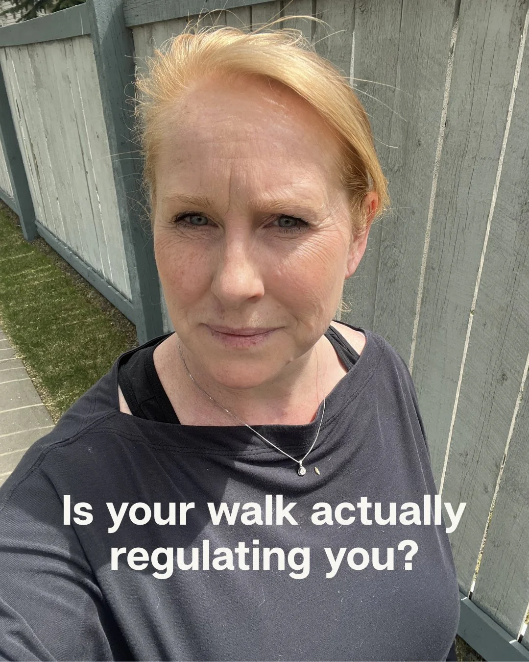 Walking for nervous system regulation has become my non-negotiable. But here's what I realized on today's walk: I wasn't actually regulating anything. I was just taking my work with me.
AirPods in, podcast playing, mental to-do list running. 

Sound 