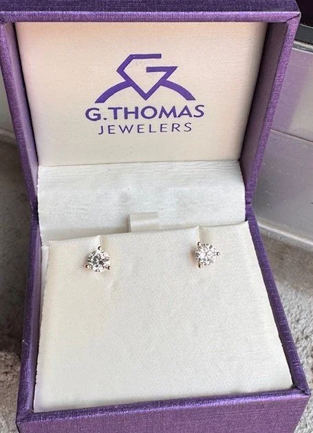 Diamond Stud Earrings