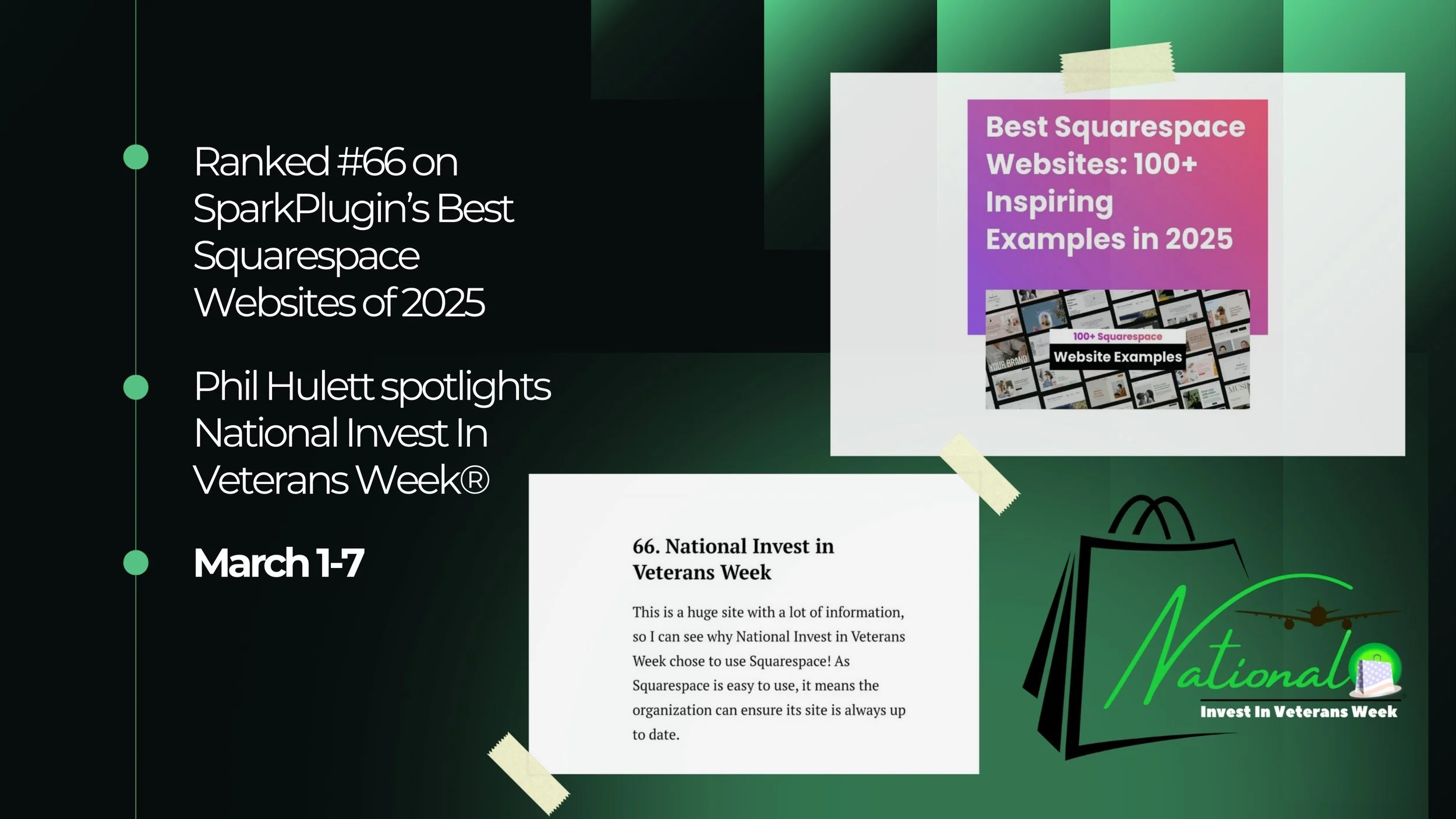 Veterans Week Website Scores Big League Recognition — And a Sports Broadcaster Says It’s Time to “Get in the Game”