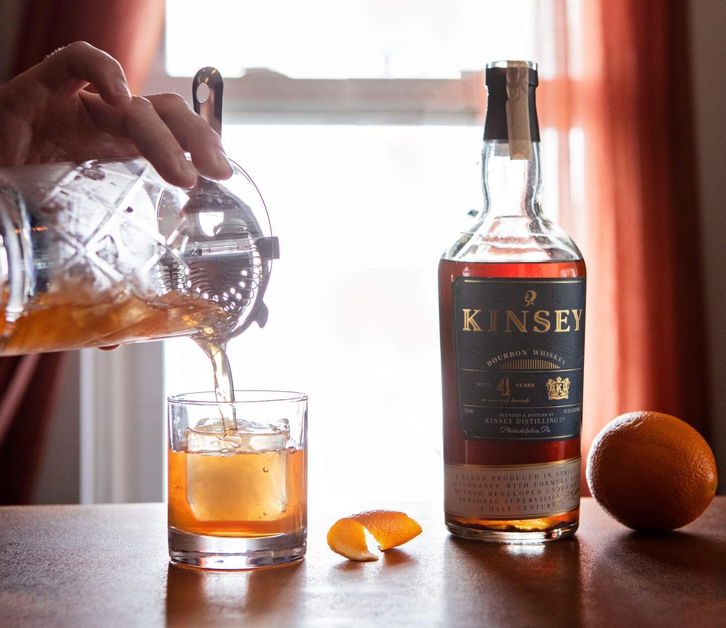 A delicious #Bourbon #Pecan #oldfashioned  from @thebarcart_pa with @kinseywhiskey featured in this months edition of @bclmag