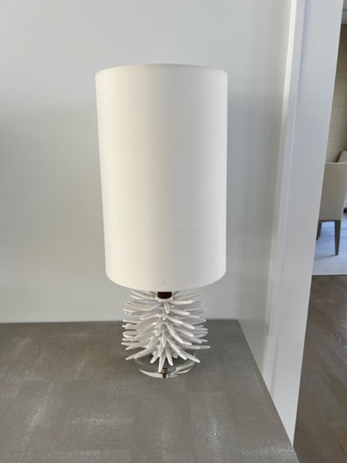 Sculptured Table Lamp