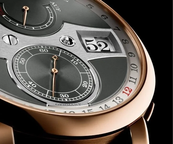 The A. Lange & Söhne Zeitwerk Date Elegant Pink Gold