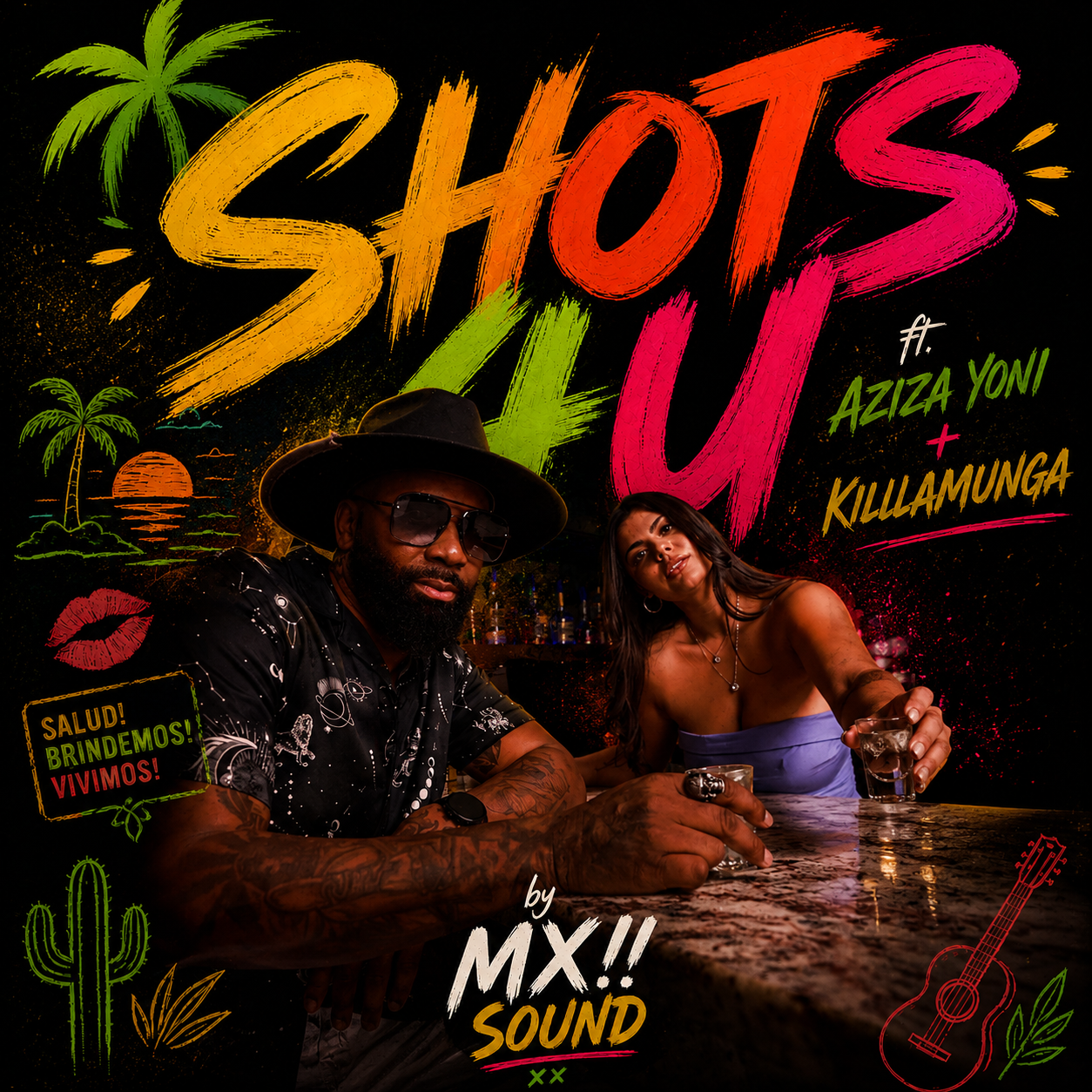 MUSIC NFT "SHOTS 4U" FT. AZIZA YONI + KILLAMUNGA