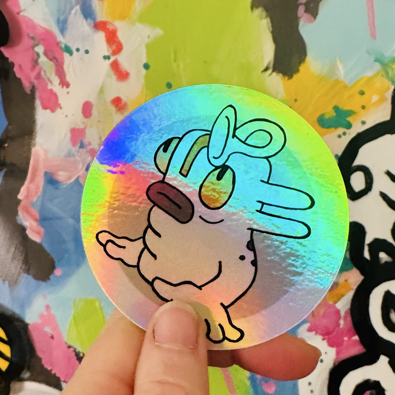 'Trumpet head' Sticker