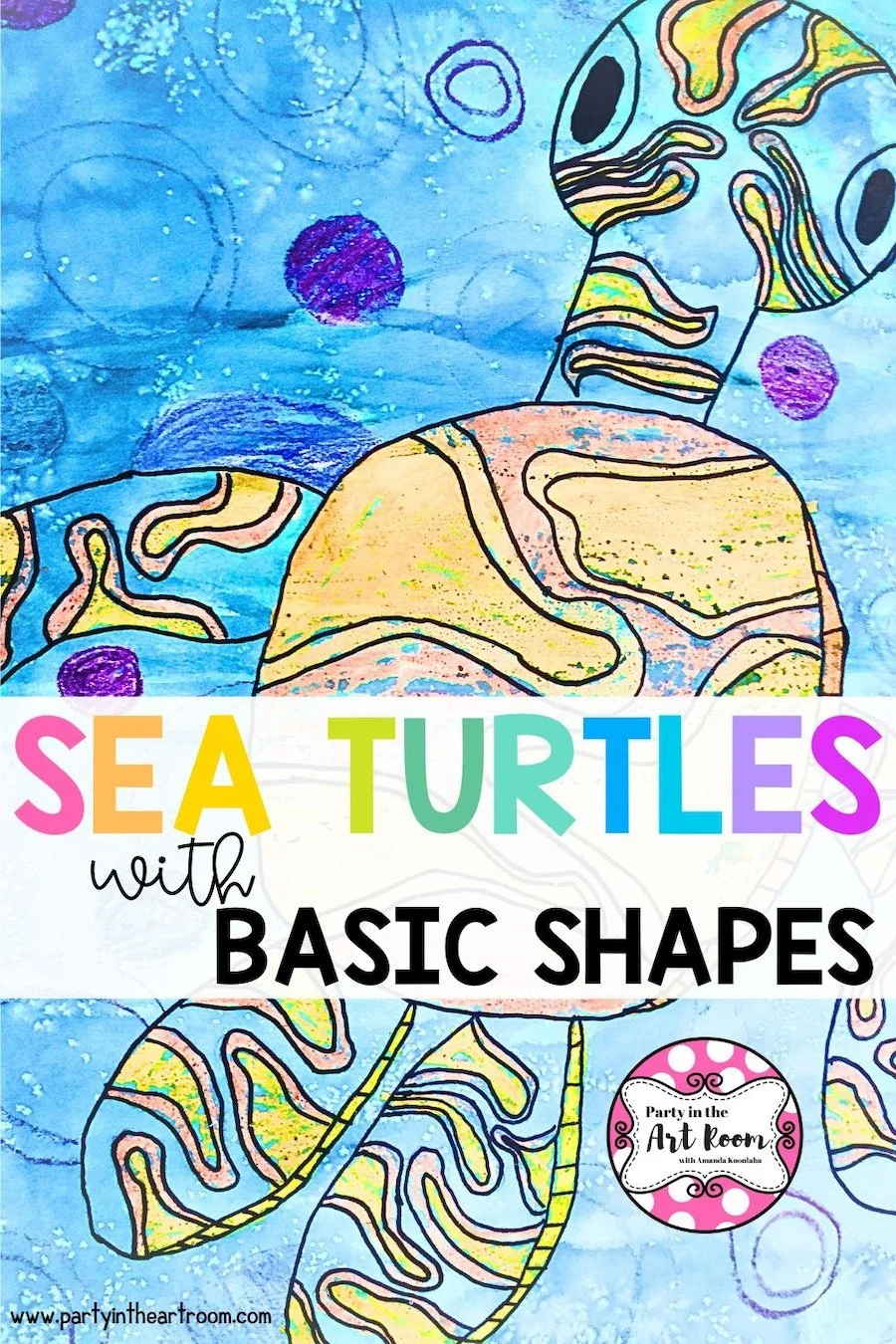 How to Create a Simple Sea Turtle Drawing | Easy Sea Turtle Drawing and ...