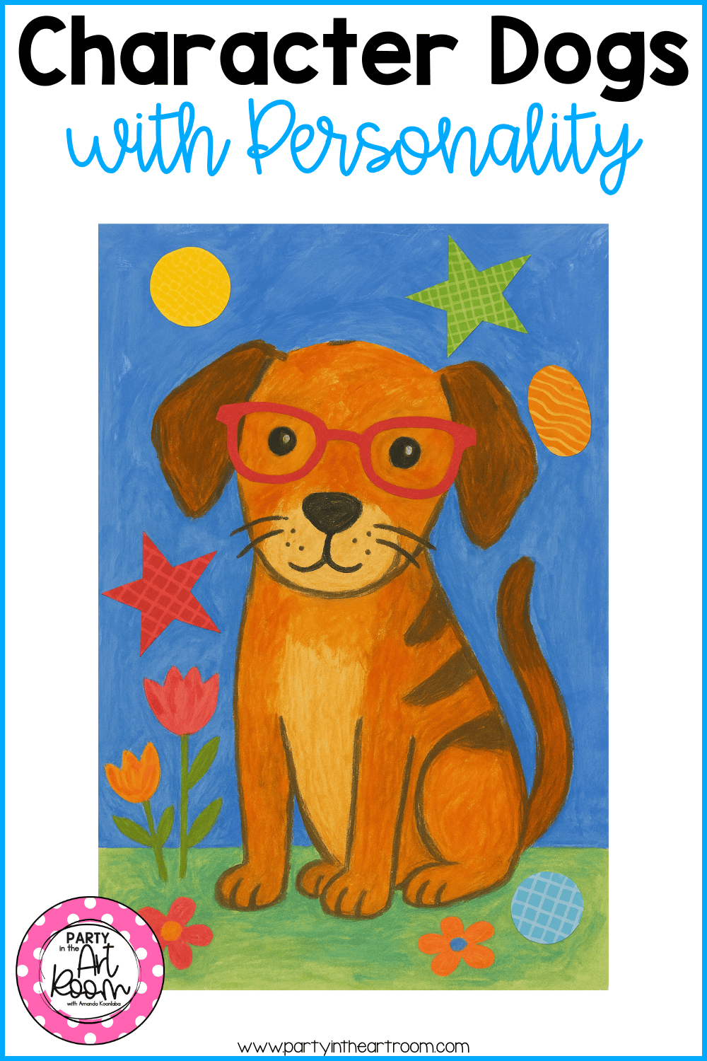 Character Dogs with Personality: Mixed Media Art Meets Poetry in Upper Elementary
