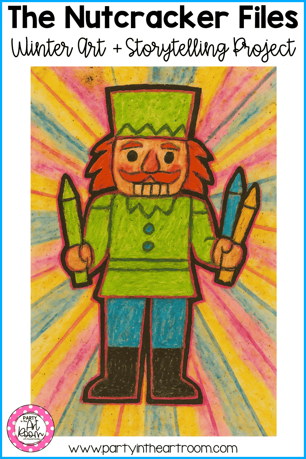 The Nutcracker Files: A Winter Art + Storytelling Project for Kids