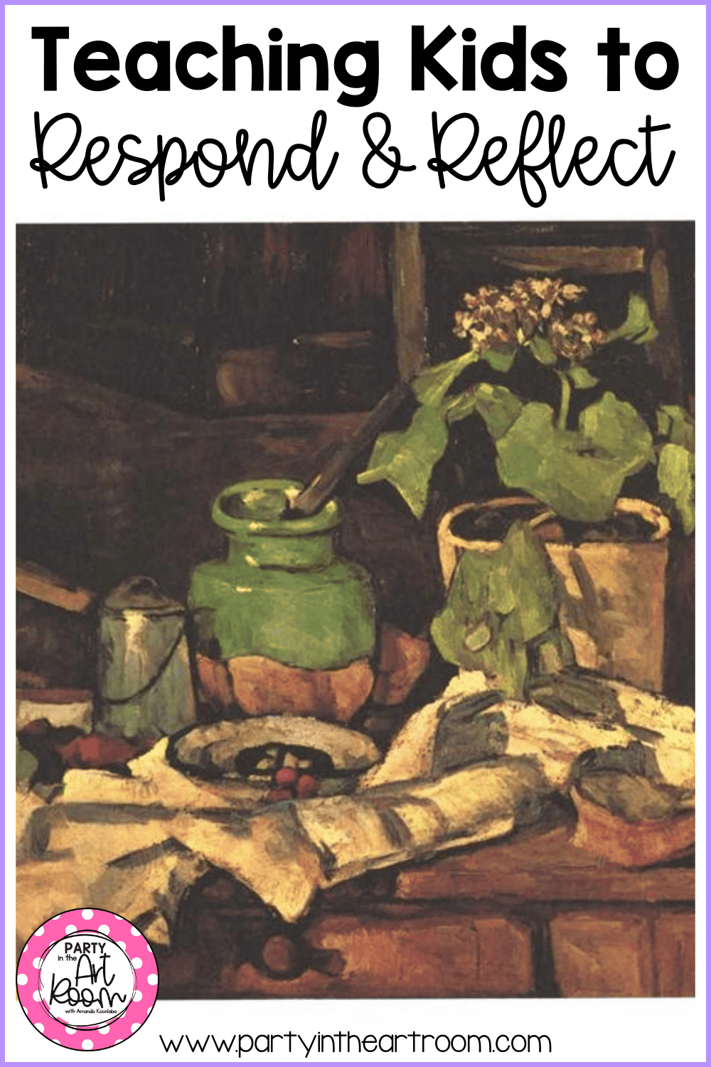 Teaching Kids to Respond to and Reflect on Art