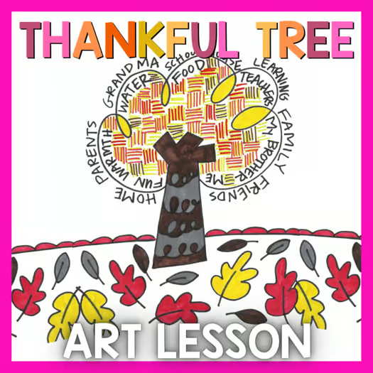 Thankful Craft: Thankful Tree (Thanksgiving) November Craft