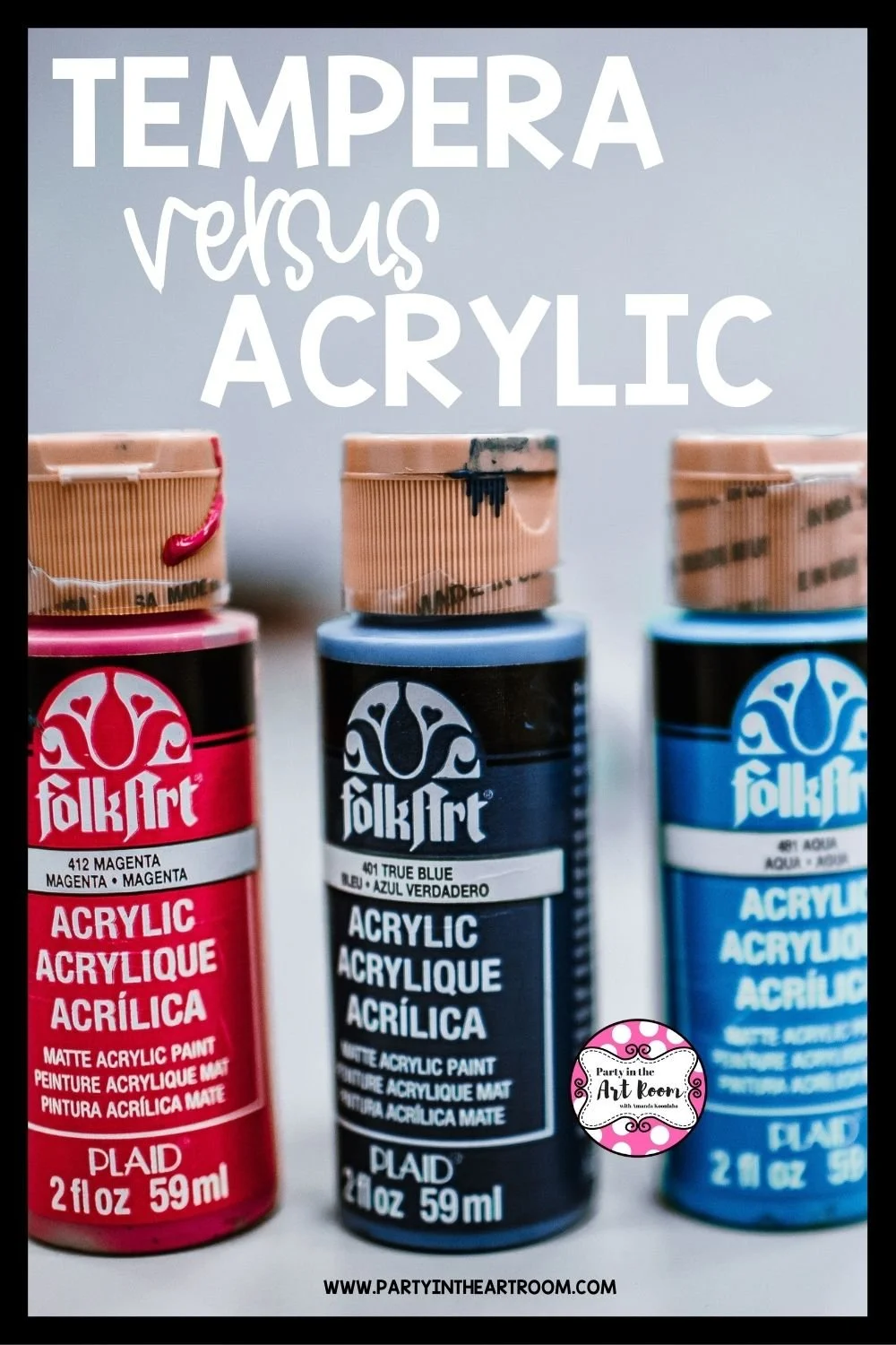 What's the Difference Between Tempera and Acrylic Paint? — Party in the