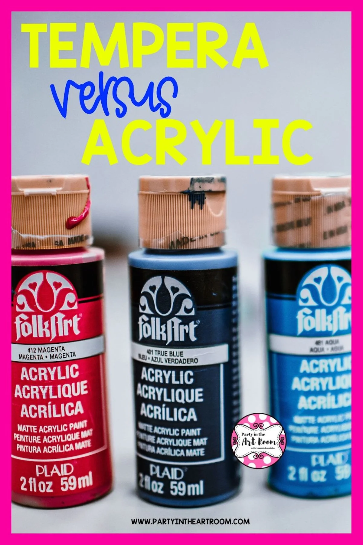 What's the Difference Between Tempera and Acrylic Paint? — Party in the