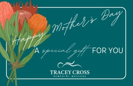 A bunch of native flowers with the text Happy Mother's Day A special gift for you.