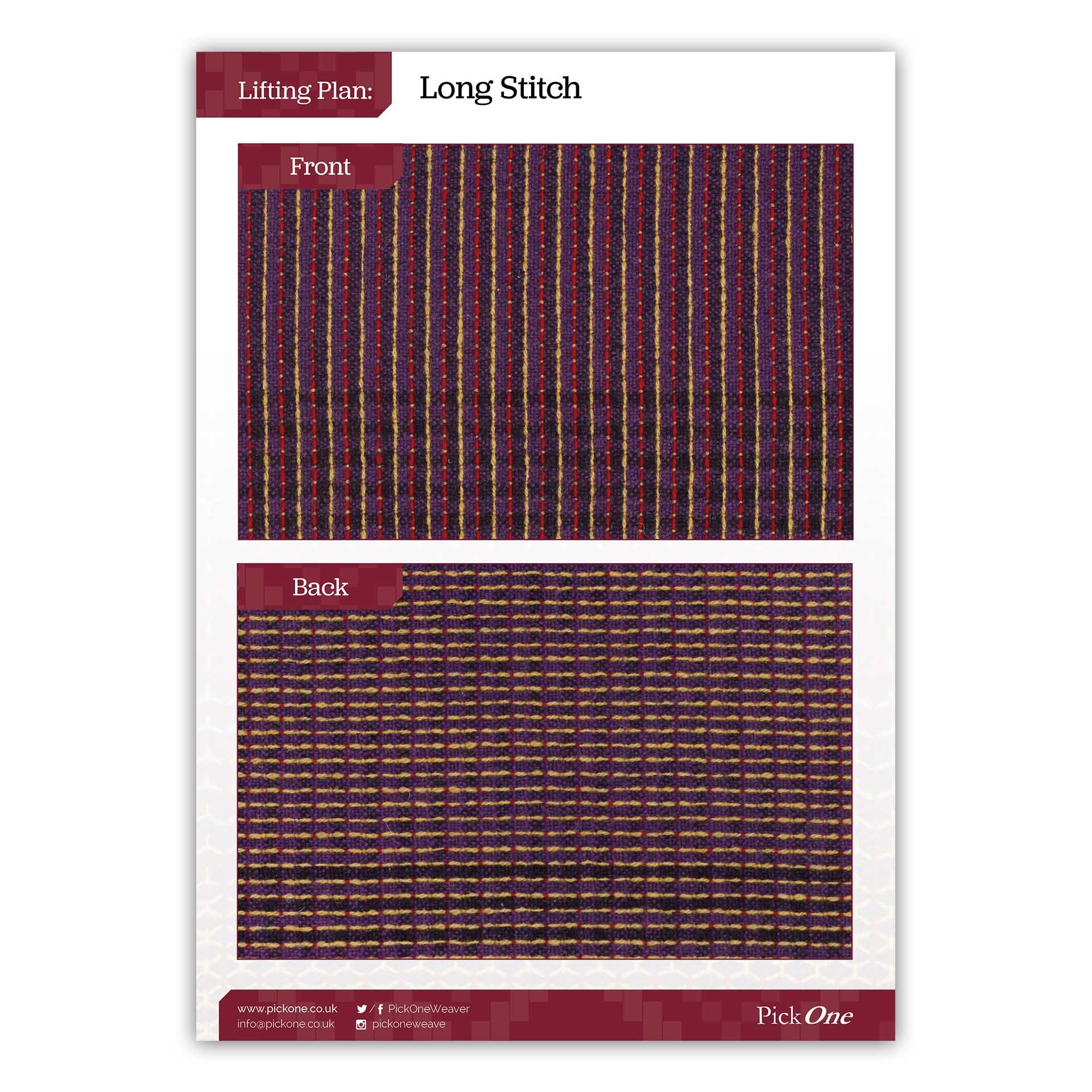 Lifting Plans - 9 - Long Stitch