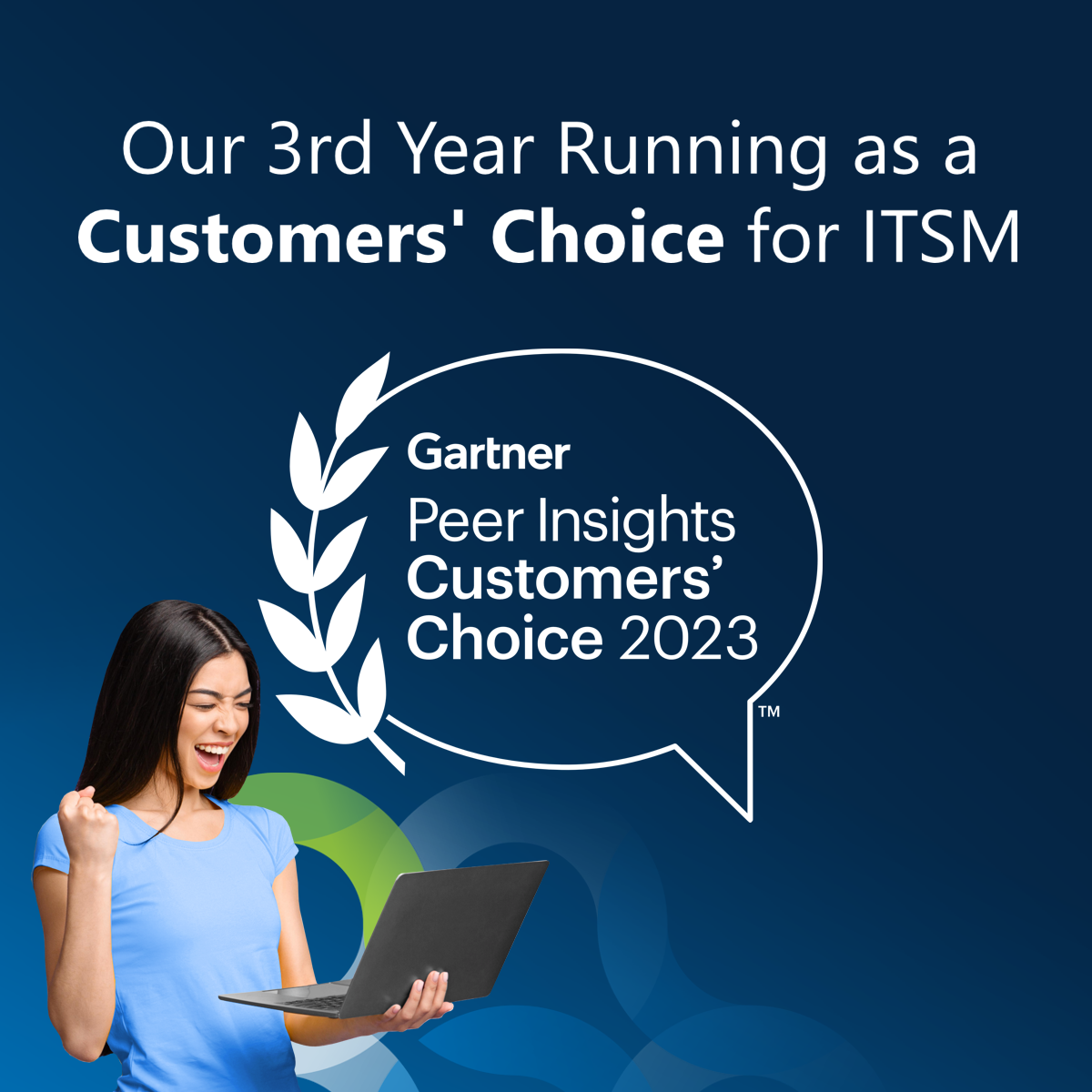 4me named "Customers' Choice" in Gartner Peer Insights 2023