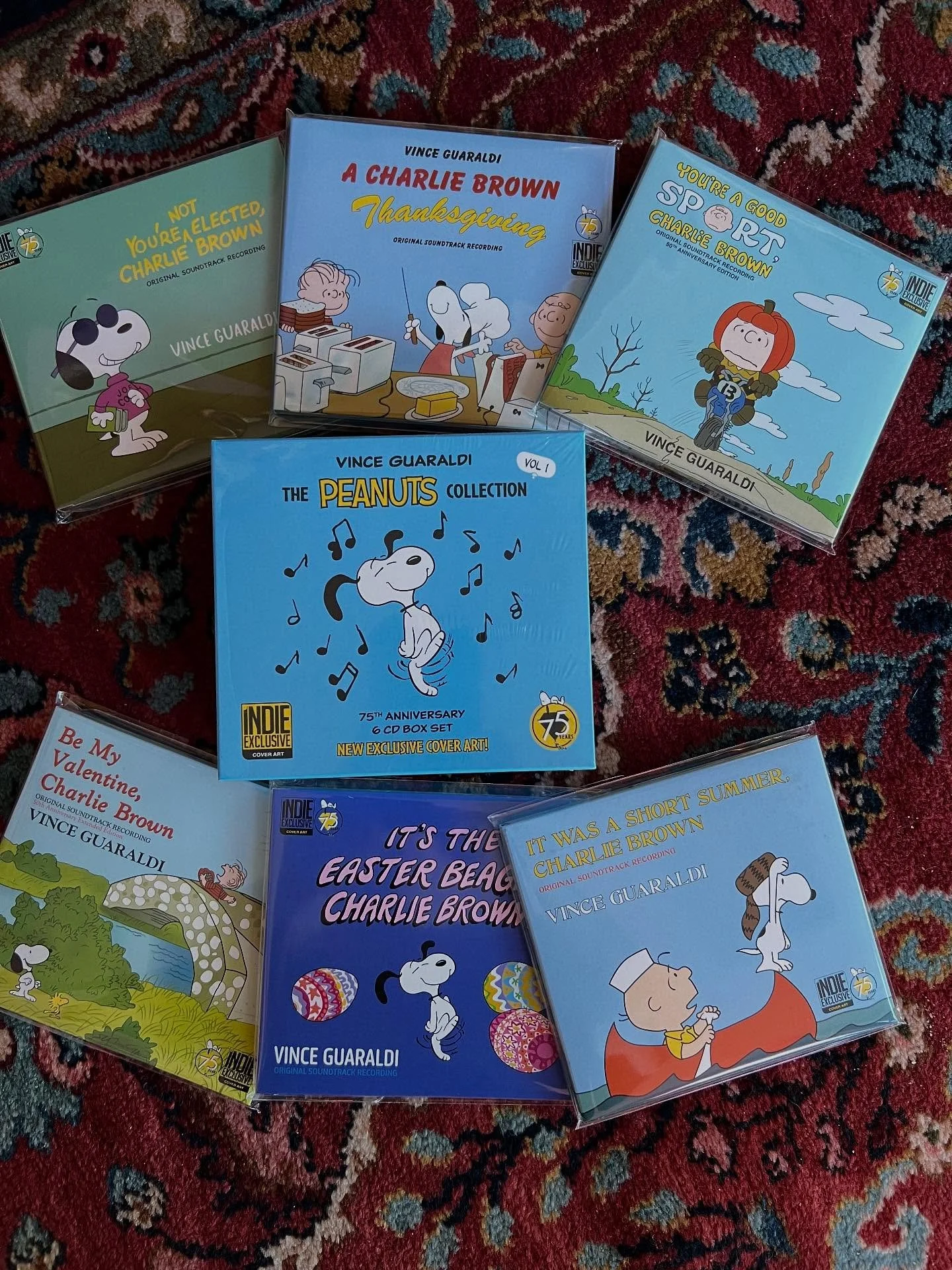 Reminder! All Day Tomorrow!
Sunday, October 19th - we will be celebrating the 75th Anniversary of Peanuts and the music of Vince Guaraldi! From 11am-4pm we will be playing various selections from Vince Guaraldi. A bit of a sneak peek at some of the t