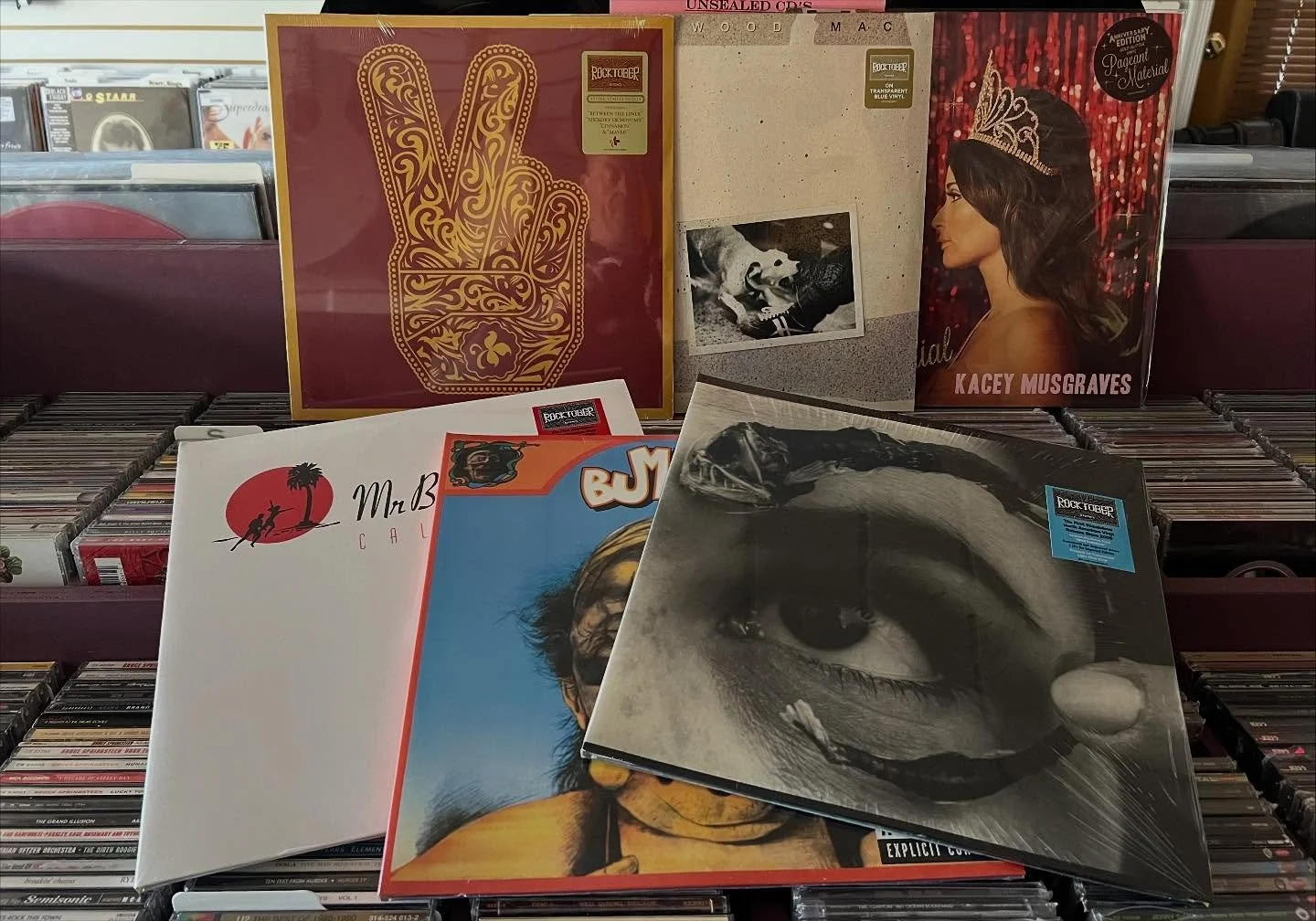 First batch of todays new arrivals - more should be arriving this morning. We are excited for the @springsteen Nebraska Box Set - also Rocktober continues with a few more releases this week - as always, supplies are limited , don’t delay! - sta