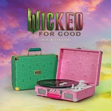 Meet the Crosley Wicked: For Good Cruiser Plus Record Players
Designed in collectible Green and Pink, these limited-edition pieces capture Elphaba and Glinda&rsquo;s magic, music, and enduring friendship
Available only at independent record stores fo
