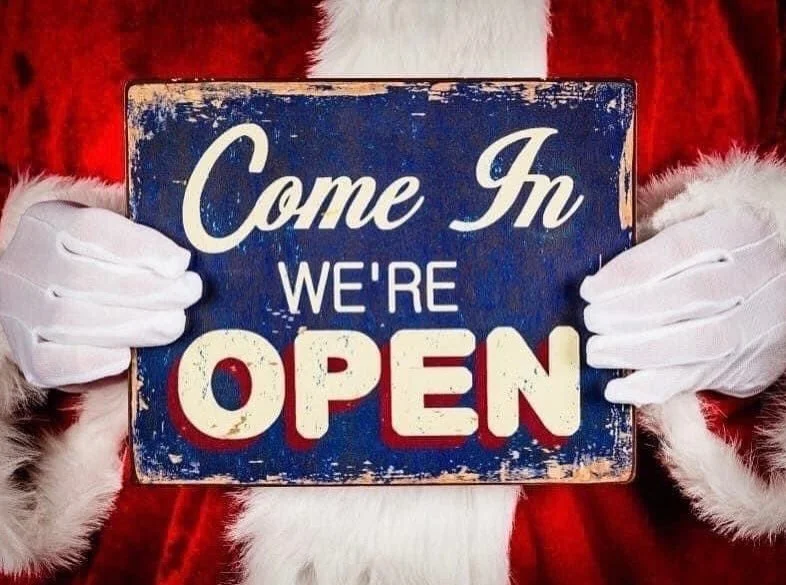 Yes! We are OPEN today! Time is running out - stop by for that gift for the music lover on your list! We are Open until 4pm today. #localmusicstore #localrecordstore #indierecordstore #shoplocal #lastminuteshopping