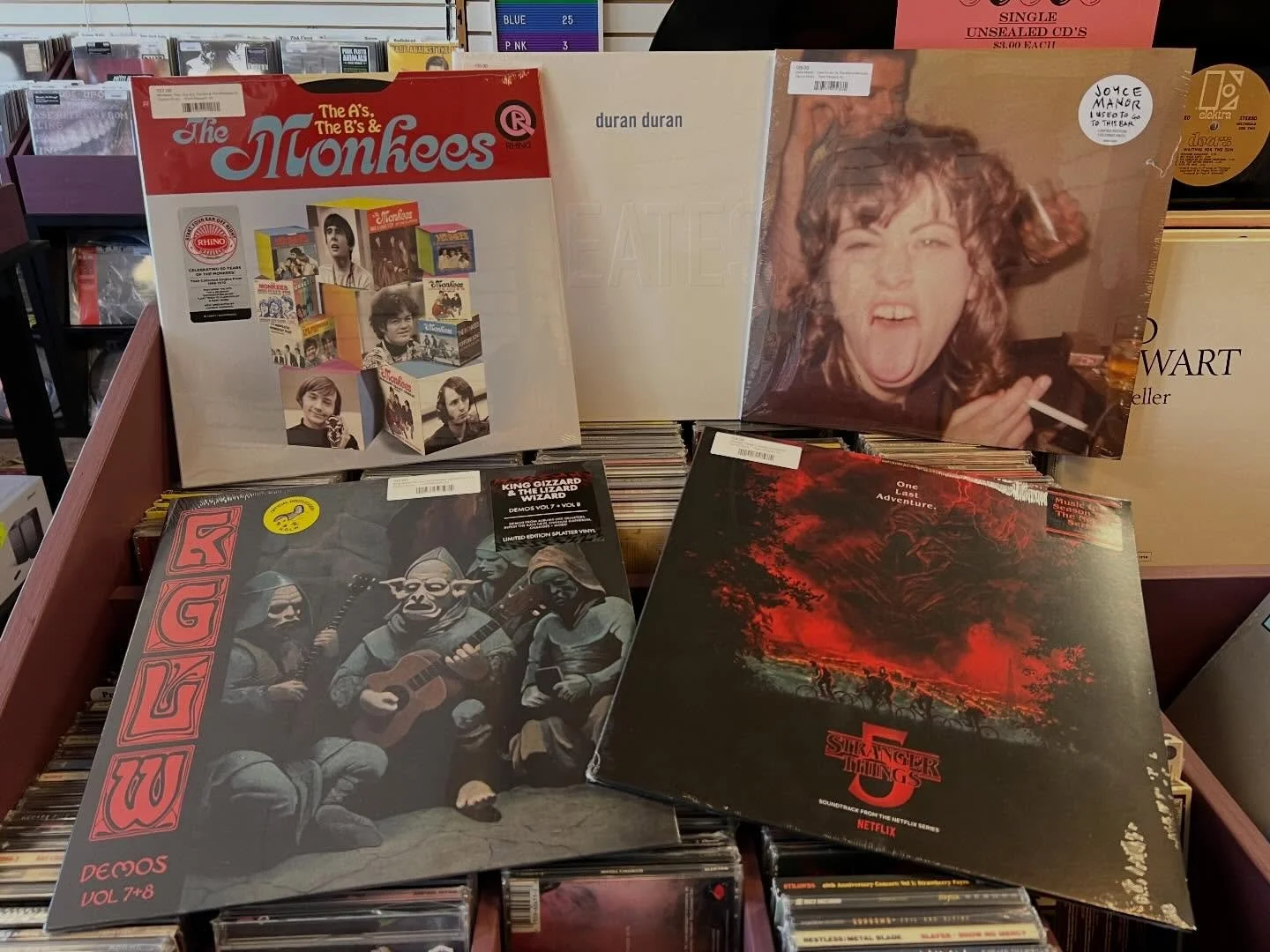 Some mid-week restocks have arrived - a few releases from this past Friday and some great back catalog restocks - here till 8pm tonight - #indierecordstore #localmusicstore #supportsmallbusiness #shoplical