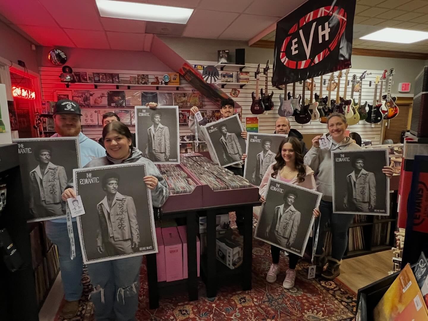 Thanks to everyone that came out last night for the @brunomars listening event! A good time was had by all. It&rsquo;s been a rough Blizzard week for all of us in the area and I know some could not make it, that are still dealing with storm related i