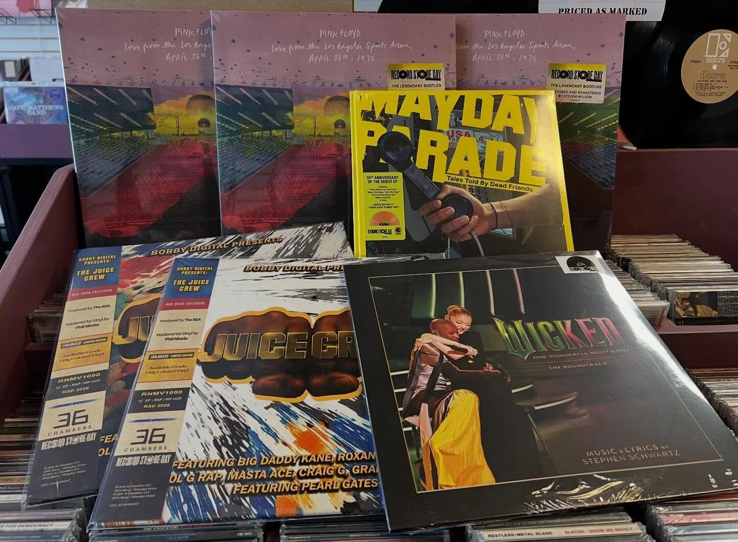 A few Record Store Day arrivals, in today. These are IN STORE ONLY - No Holds No Phone Orders etc - first come first served! What you see is what we have for these titles - we still have other titles available in store, as well - we are here till 8pm