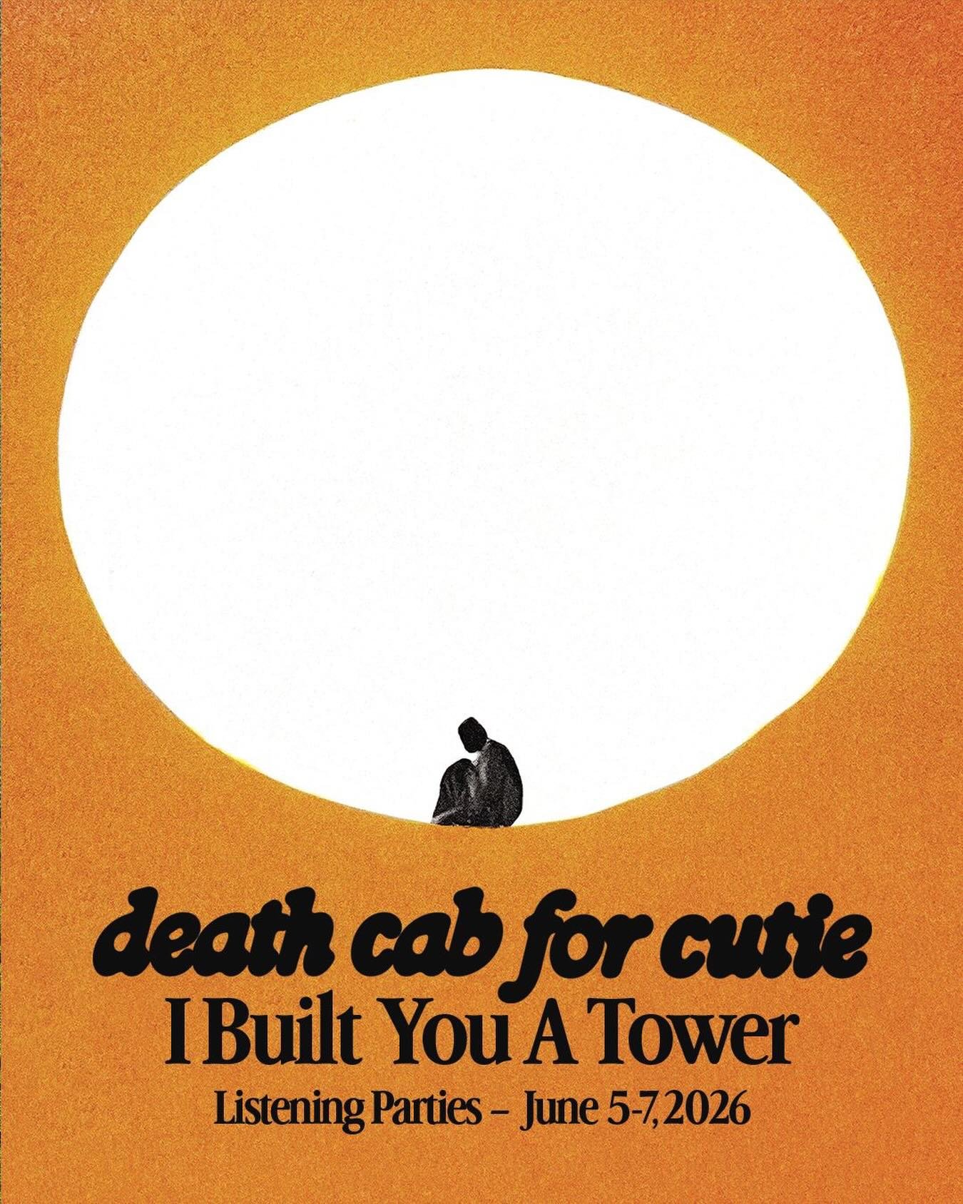 Reminder - This Friday! Join us on Friday, June 5th, between 5pm-7pm, as we celebrate the new release from @deathcabforcutie - &ldquo;I Built You A Tower&rdquo;. We will be spinning the new release during this time - stop by - limited giveaways are e
