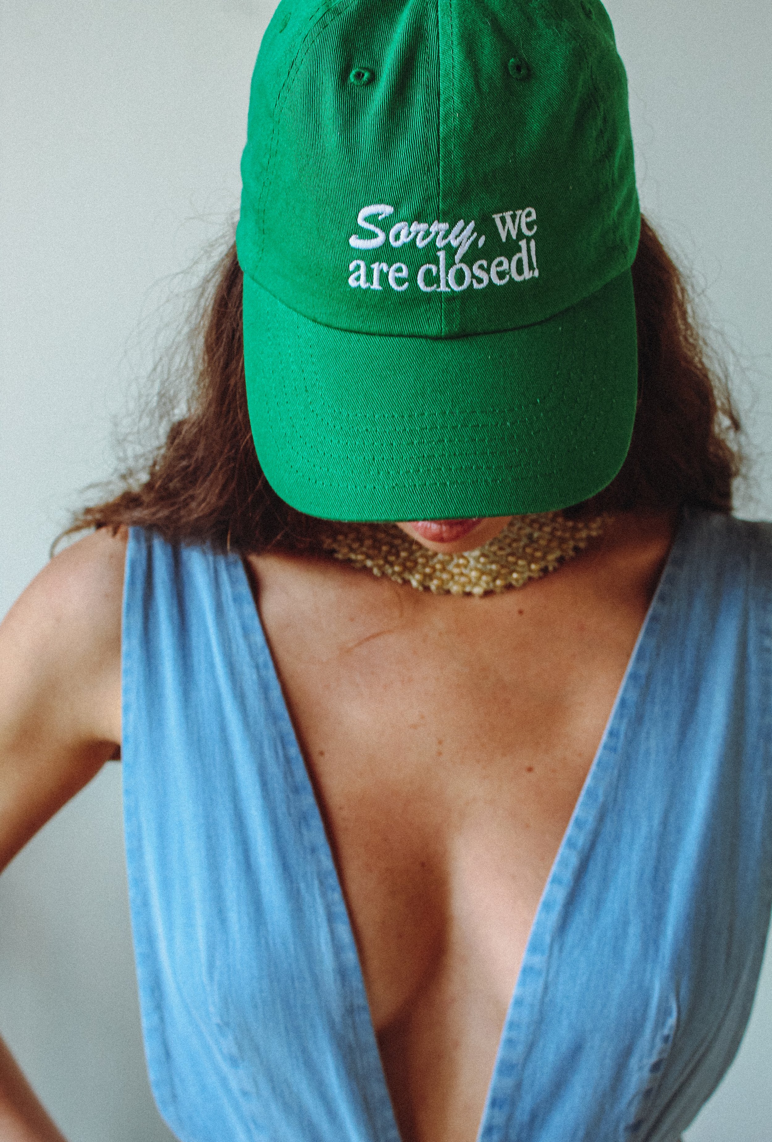 Fermé hat lifestyle shot.