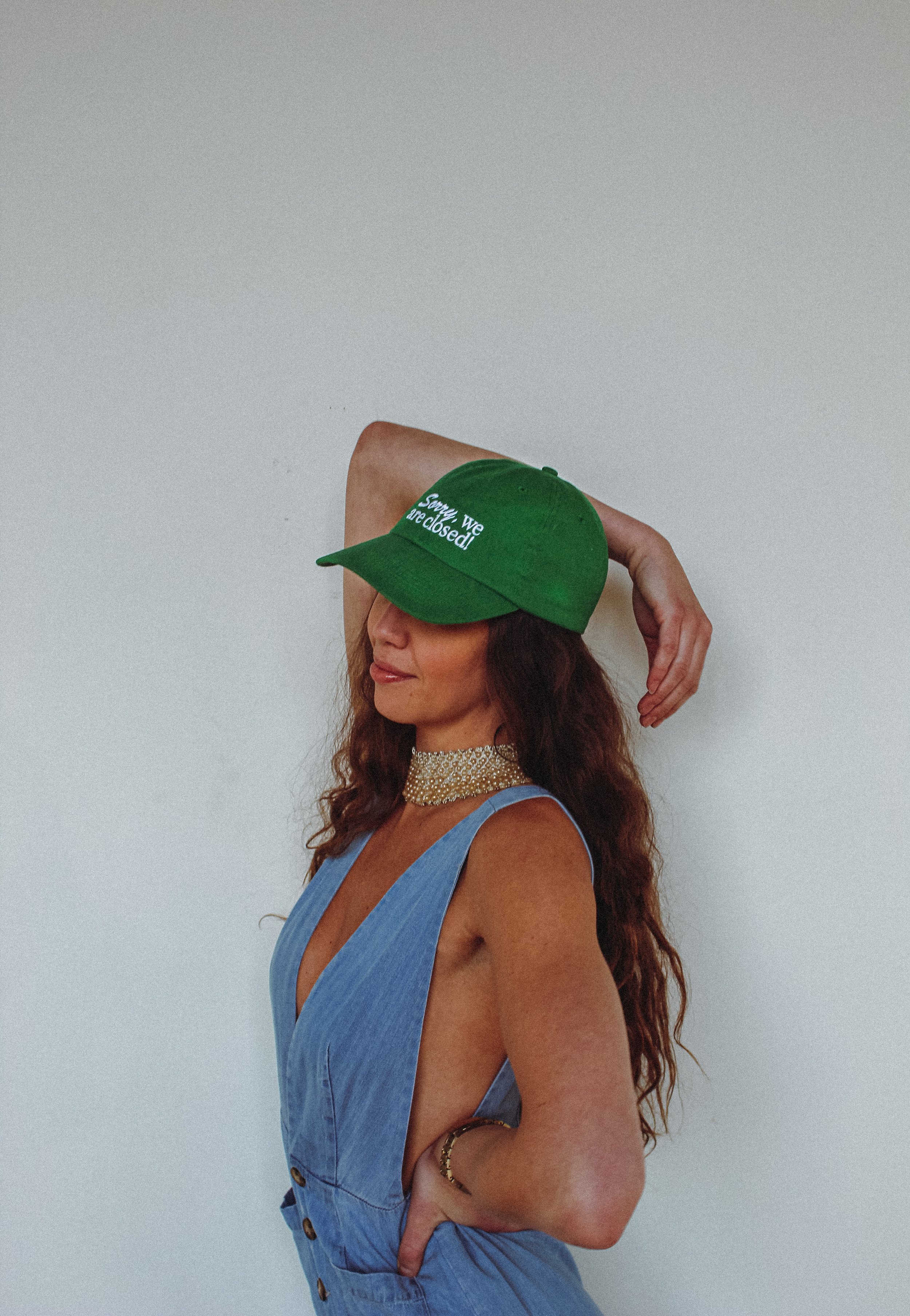 Fermé hat lifestyle shot.