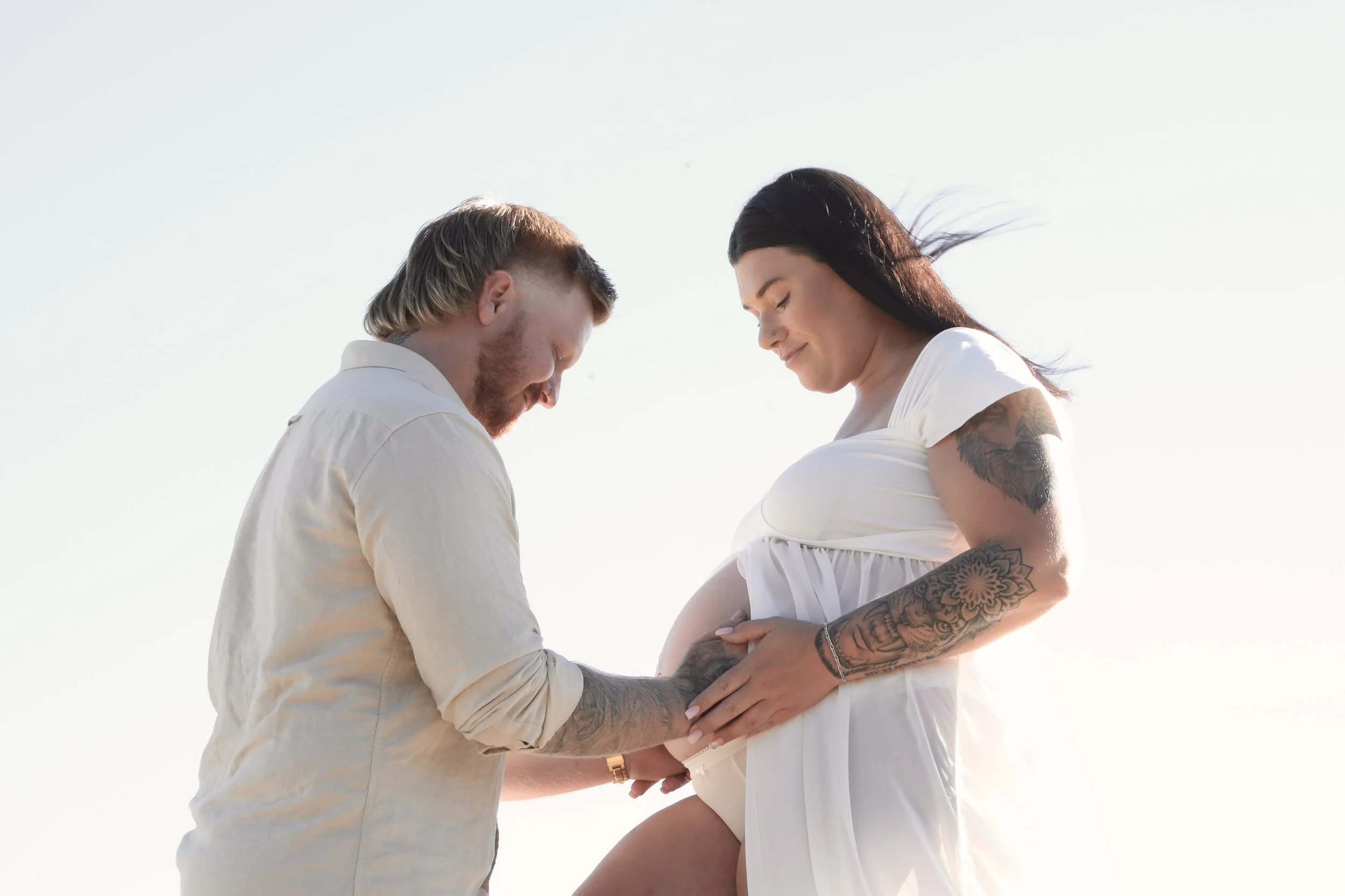 COURTNEY, JOSH & THEIR LITTLE GIRL